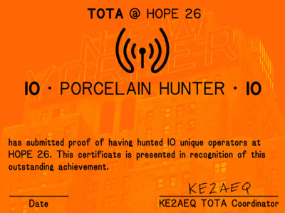 Thumbnail of award 'Porcelain Hunter: 10 OPs'